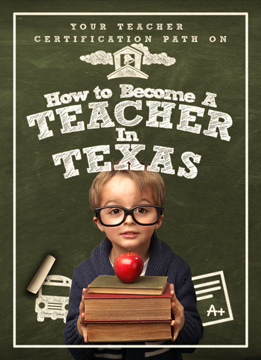 How to Become a Teacher in Texas flowchart cover